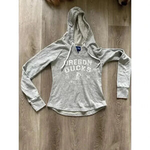Oregon Ducks Hooded Long Sleeve Sweatshirt, University of Oregon, Women's Small